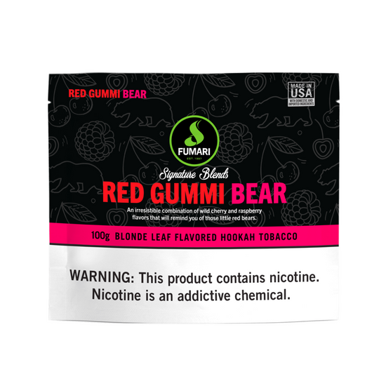 Fumari Red Gummi Bear Hookah Tobacco