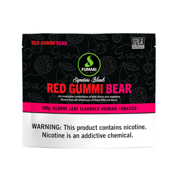 Fumari Red Gummi Bear Hookah Tobacco