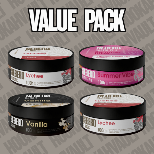 Sebero 100g 4 Pack Bundle