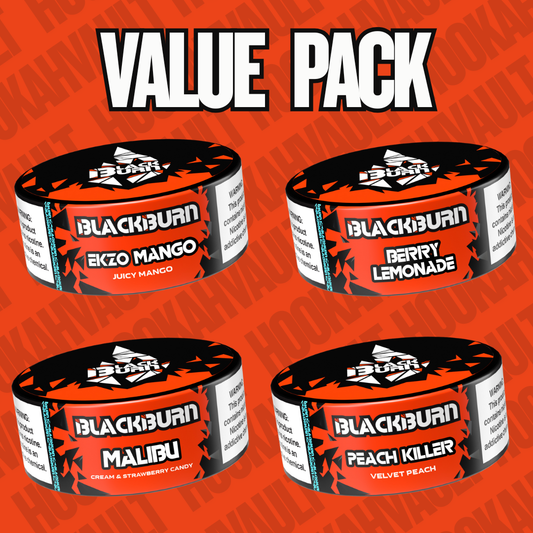 BlackBurn 4 Pack Bundle