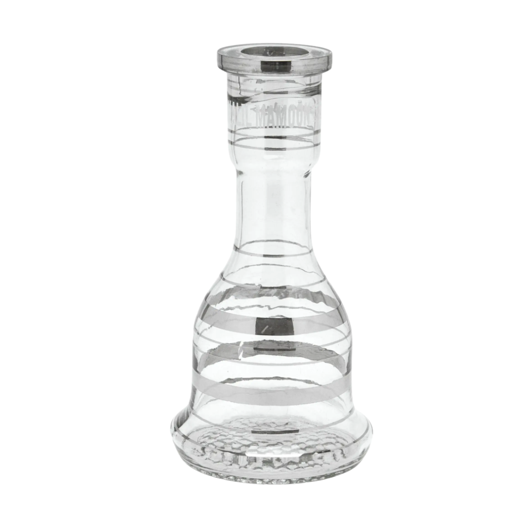 Khalil Mamoon Egyptian Bell Hookah Bases Silver