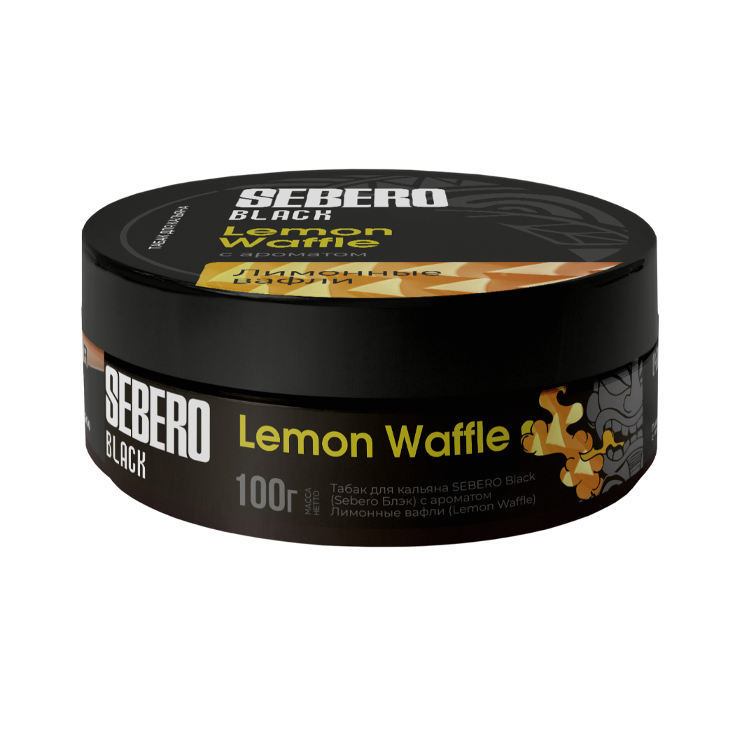 Sebero Black Lemon Waffle | Hookah Vault