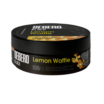 Sebero Black Lemon Waffles hookah tobacco tin