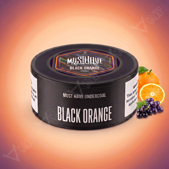 Musthave Black Orange blackcurrant orange grape hookah tobacco