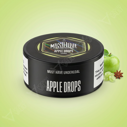 Musthave Apple Drops hookah tobacco — sweet apple candy flavor