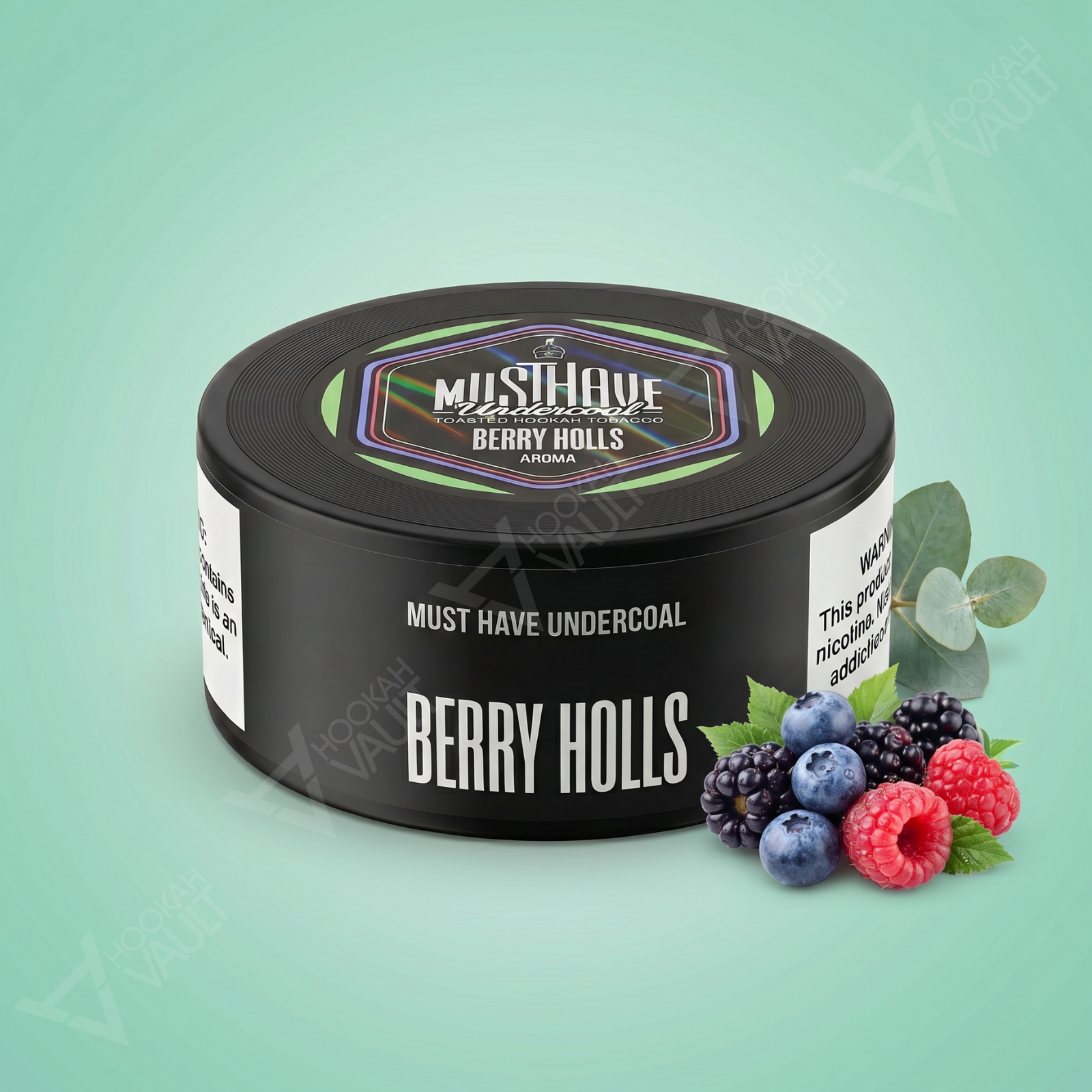 Musthave Berry Holls hookah tobacco — minty berry flavor