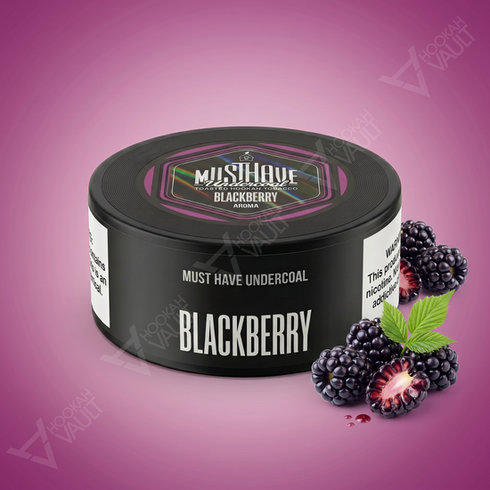 Musthave Blackberry hookah tobacco — sweet ripe blackberry flavor