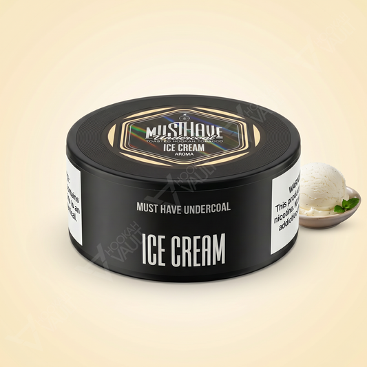 Musthave Ice Cream hookah tobacco — sweet creamy vanilla flavor