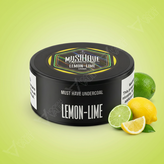 Musthave Lemon-Lime hookah tobacco — zesty citrus flavor