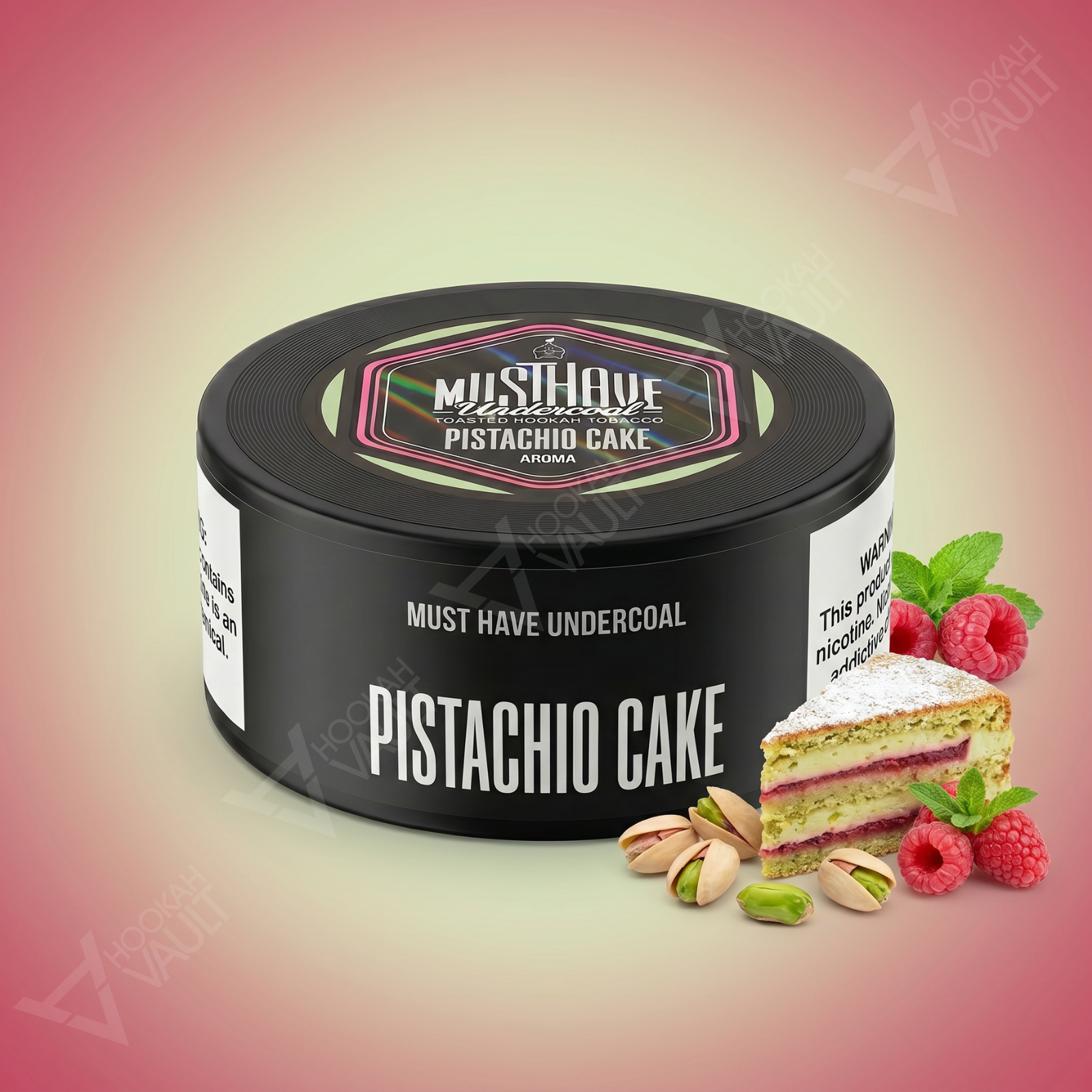 Musthave Pistachio Cake hookah tobacco — creamy pistachio dessert flavor