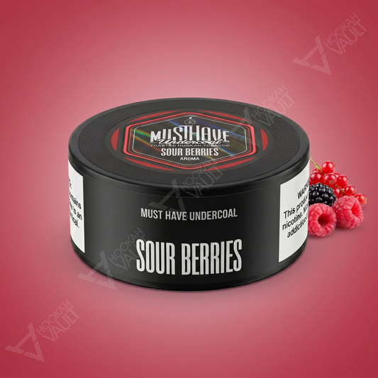 Musthave Sour Berries hookah tobacco — tangy mixed berry flavor
