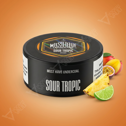 Musthave Sour Tropic hookah tobacco — sour tropical fruit flavor