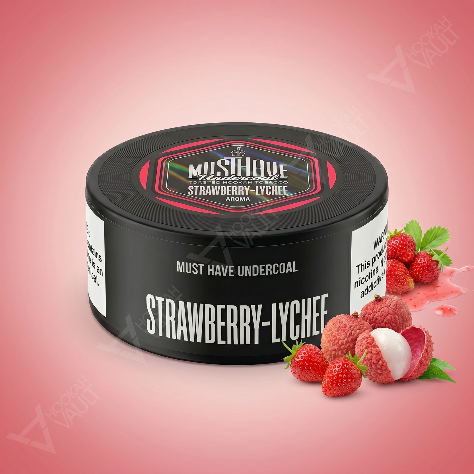 Musthave Strawberry Lychee hookah tobacco — sweet strawberry lychee flavor