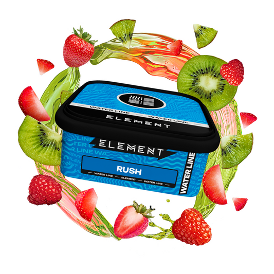 Element Tobacco Water Line Rush | Hookah Vault