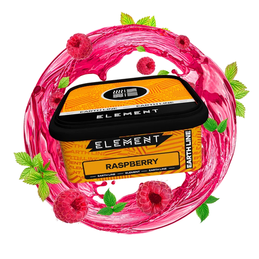 Element Tobacco Earth Line Raspberry | Hookah Vault
