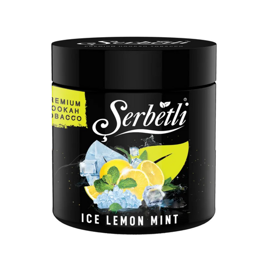 Serbetli Ice Lemon Mint hookah tobacco — zesty lemon icy mint flavor