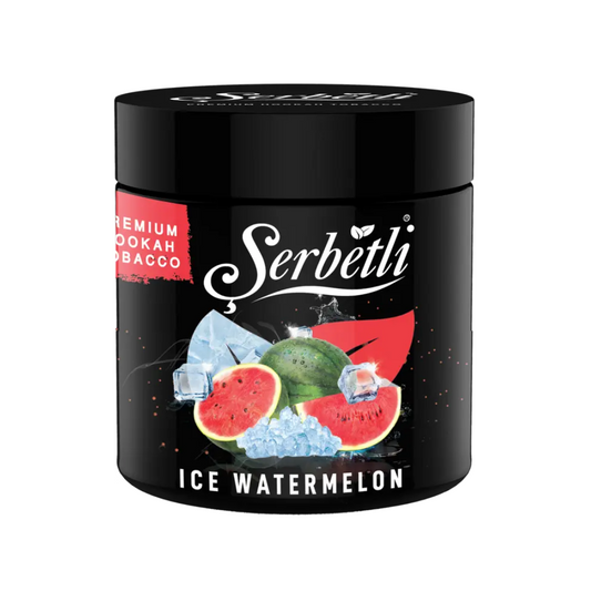 Serbetli Ice Watermelon hookah tobacco — juicy icy watermelon flavor