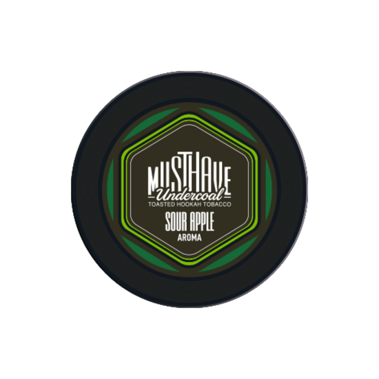 MUSTHAVE Hookah Tobacco - Sour Apple | Hookah Vault