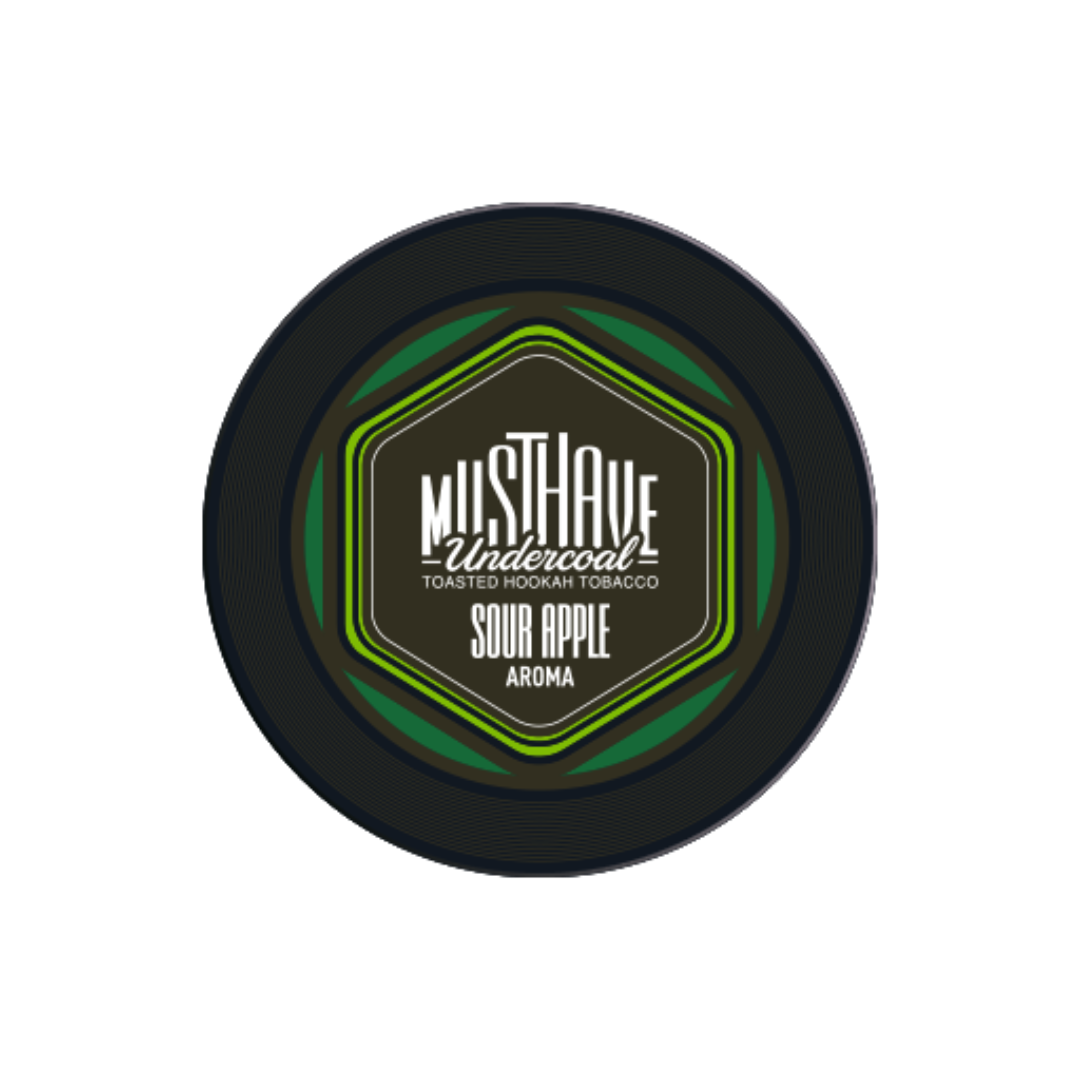 MUSTHAVE Hookah Tobacco - Sour Apple | Hookah Vault
