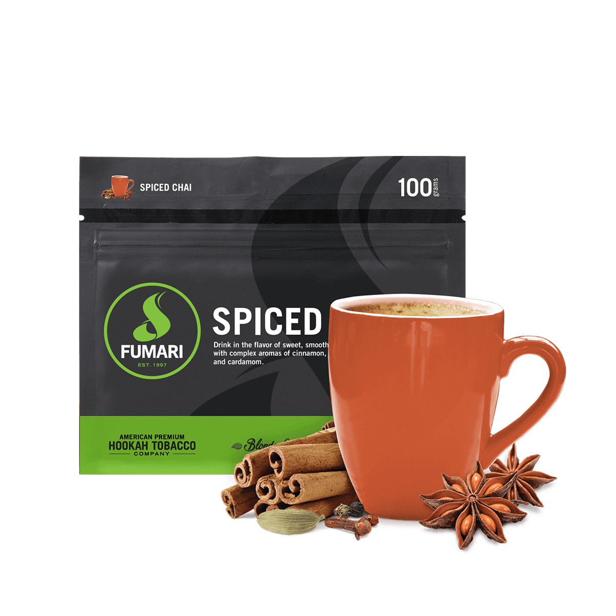 Fumari - Spiced Chai 100g | Hookah Vault