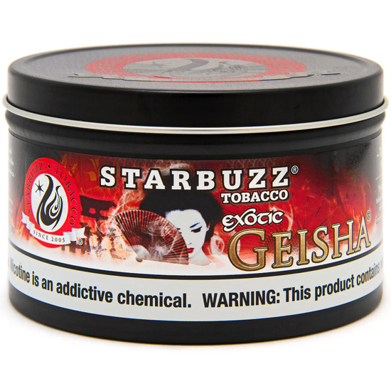 Starbuzz Bold Geisha hookah tobacco — exotic tropical fruit blend with floral sweetness