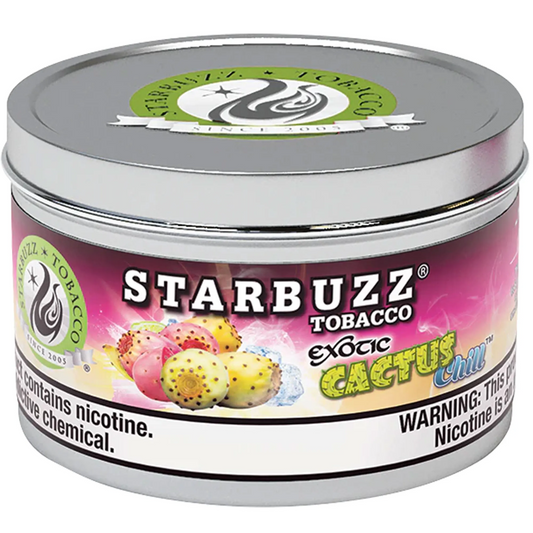 Starbuzz Cactus Chill hookah tobacco — sweet prickly pear cactus with a cool finish