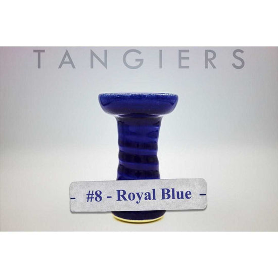 Tangiers Pico Phunnel Bowl (#8) Royal Blue | Hookah Vault