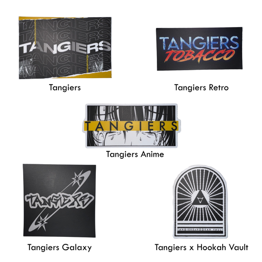 Tangiers Hookah Stickers | Hookah Vault