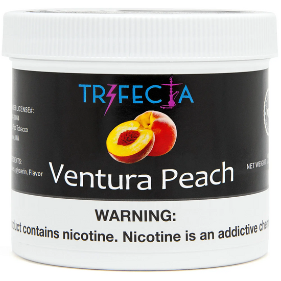 Trifecta Dark Ventura Peach Hookah Tobacco