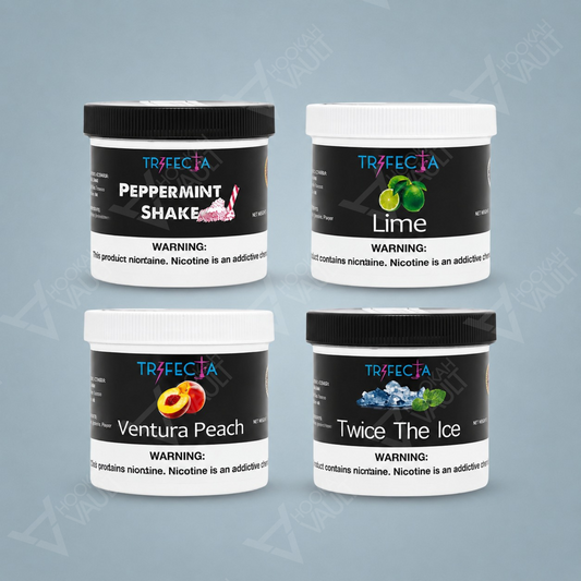 Trifecta Hookah Tobacco | Blonde & Dark Leaf Blends