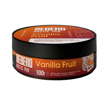 Sebero Arctic Mix Vanilla Fruit hookah tobacco tin