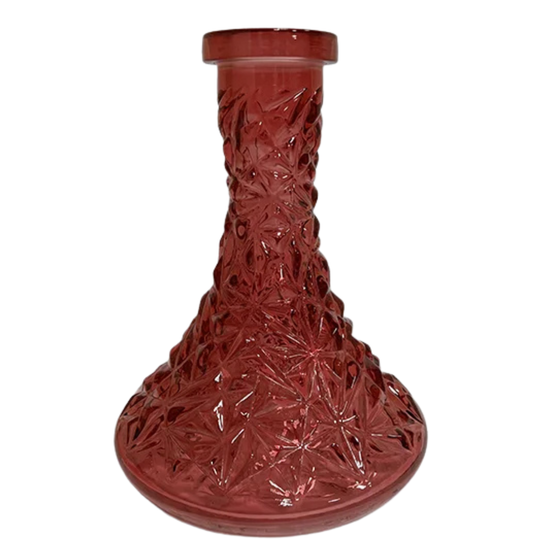 Vessel Hookah Base Frosty Red