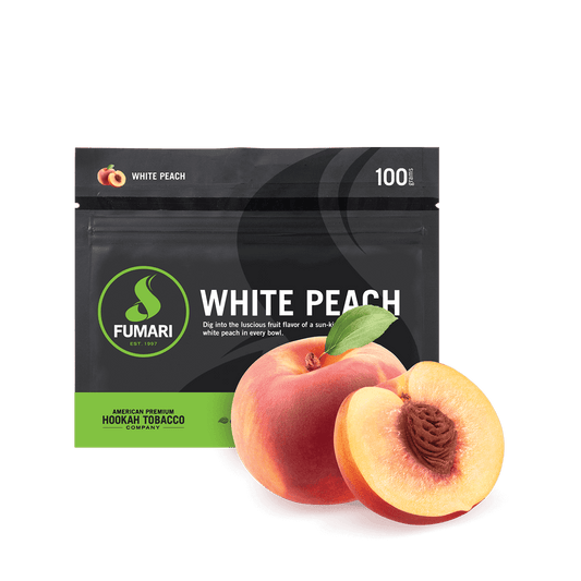 Fumari - White Peach 100g | Hookah Vault