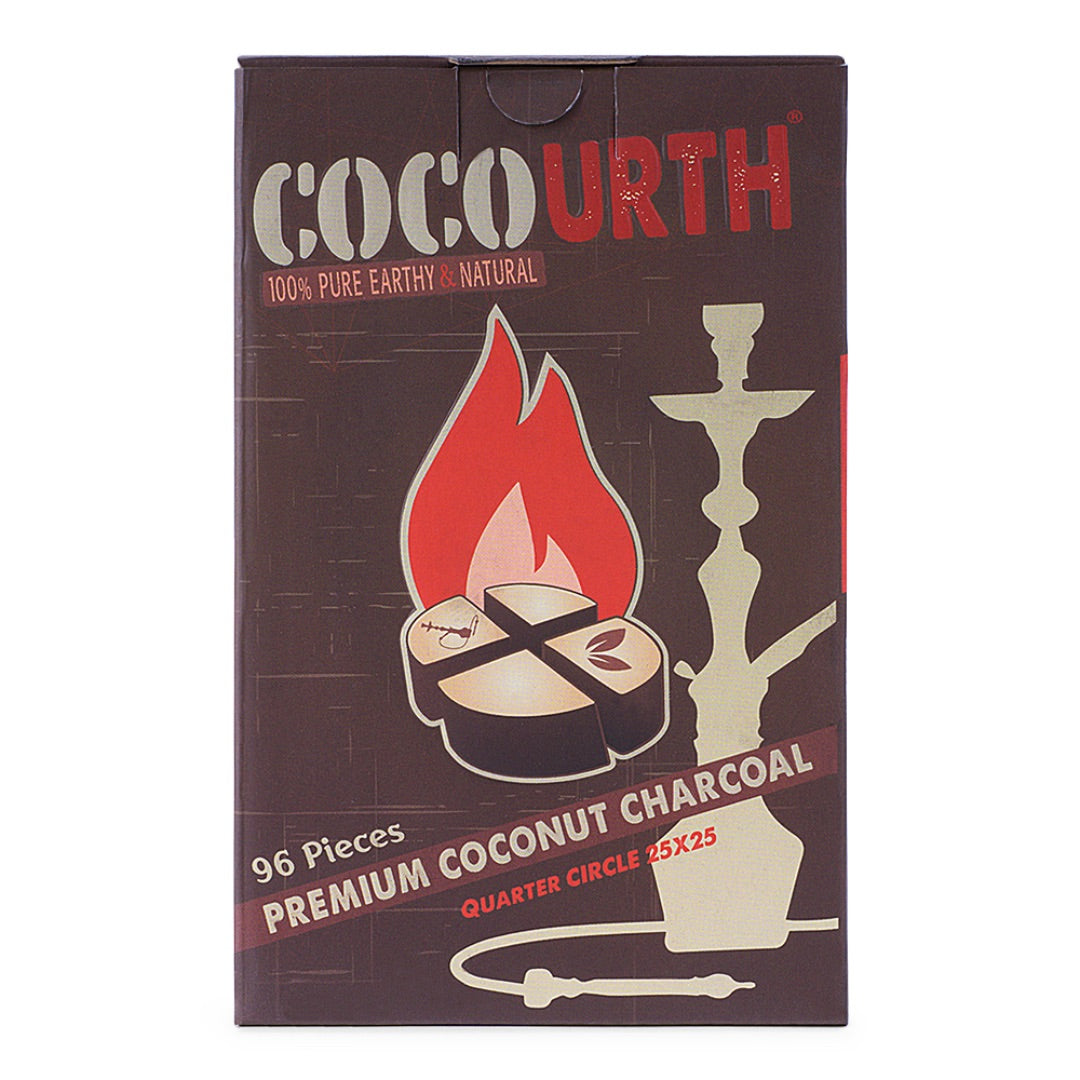 CocoUrth Quarter Circle 1kg | Hookah Vault