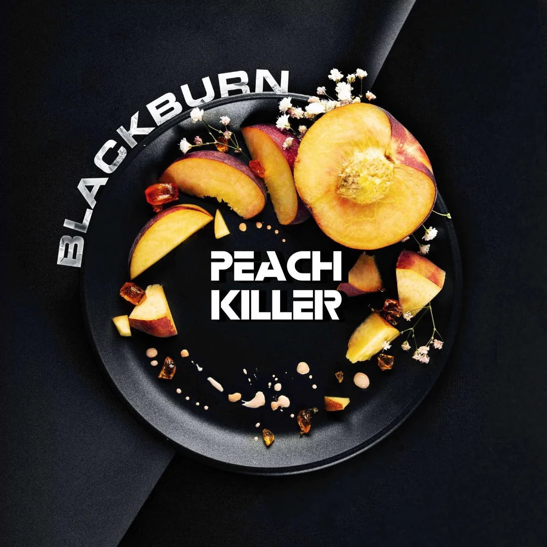 blackburn tobacco Shisha 100g BlackBurn Peach Killer (100g) Hookah