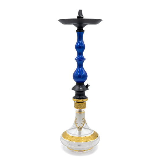 Regal Neon Blue Queen Hookah (Stem Only)