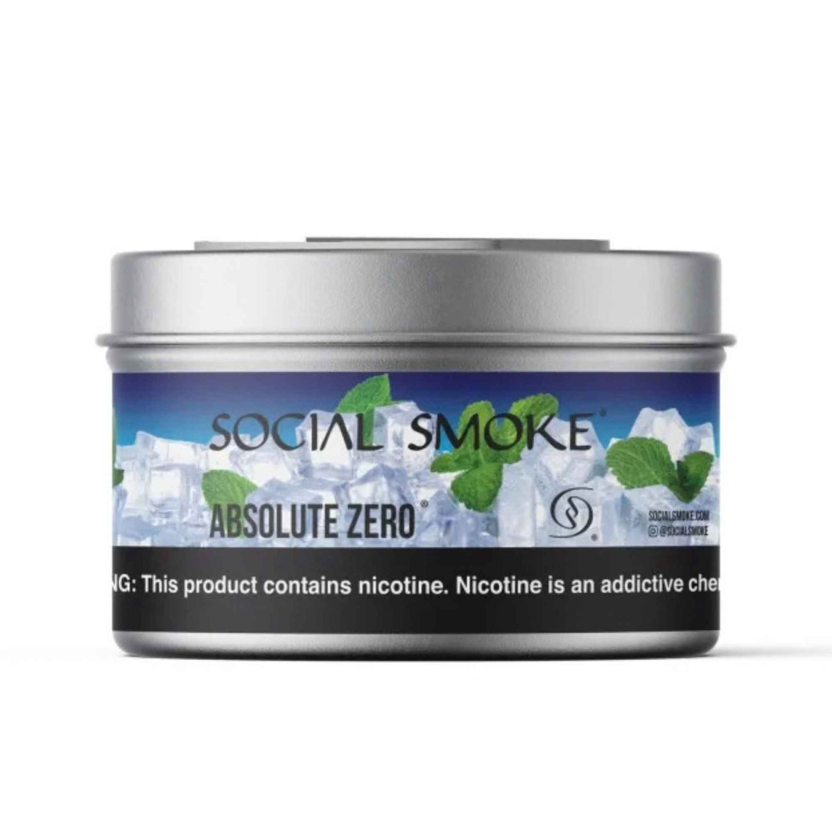 Social Smoke Absolute Zero 200g hookah tobacco tub