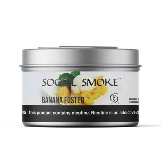 Social Smoke Banana Foster 200g hookah tobacco tub