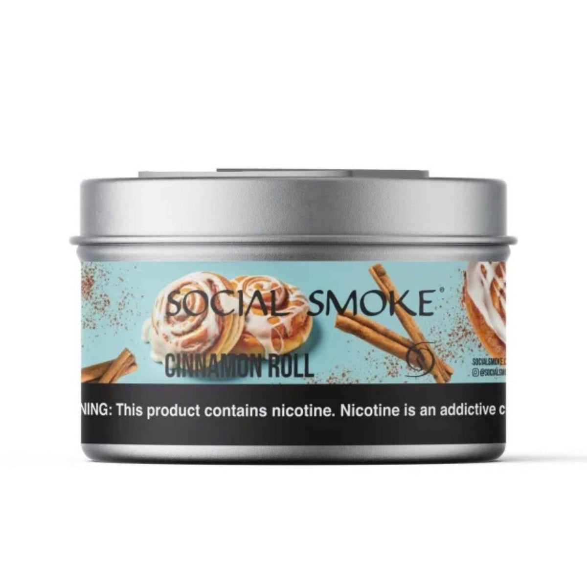 Social Smoke Cinnamon Roll 200g hookah tobacco tub