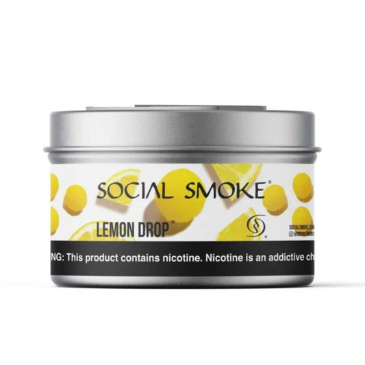 Social Smoke Lemon Drop 200g hookah tobacco tub