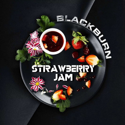 BlackBurn Strawberry Jam | Hookah Vault