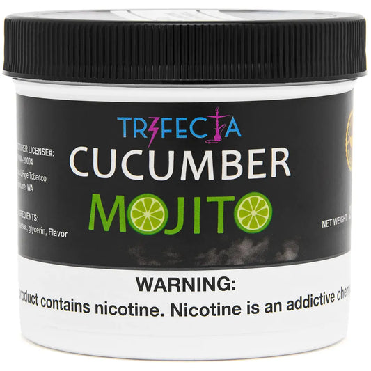 Trifecta Cucumber Mojito hookah tobacco pouch, cucumber mint blend