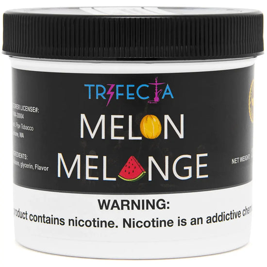 Trifecta Melon Melange hookah tobacco pouch, watermelon melon blend