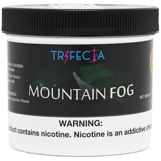 Trifecta Mountain Fog hookah tobacco pouch, lemon-lime blend