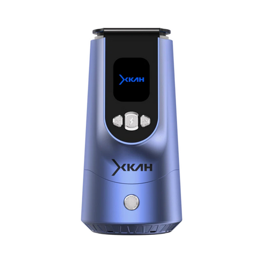 XKAH Pro cordless electric hookah bowl in blue
