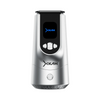 XKAH Pro cordless electric hookah bowl in silver