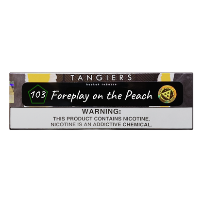 Tangiers Tobacco - Foreplay On The Peach (#103) Birquq 250g | Hookah Vault