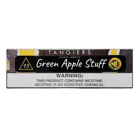 Tangiers Tobacco - Green Apple Stuff (#15) 250g  | Hookah Vault