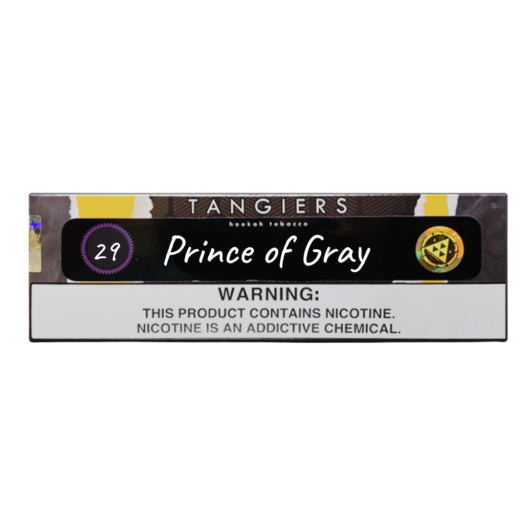 Tangiers Tobacco - Prince of Gray (#29) Burley 250g | Hookah Vault