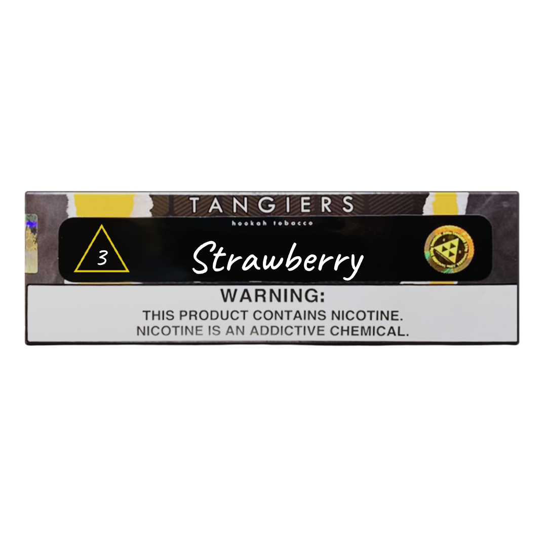Tangiers Tobacco - Strawberry (#3) Noir 250g | Hookah Vault